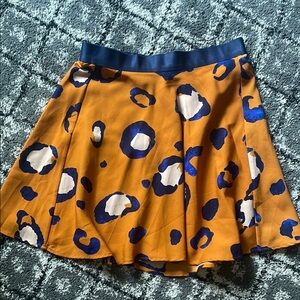 Stylish Orange and Blue Women's Skirt Philip Lim xtarget